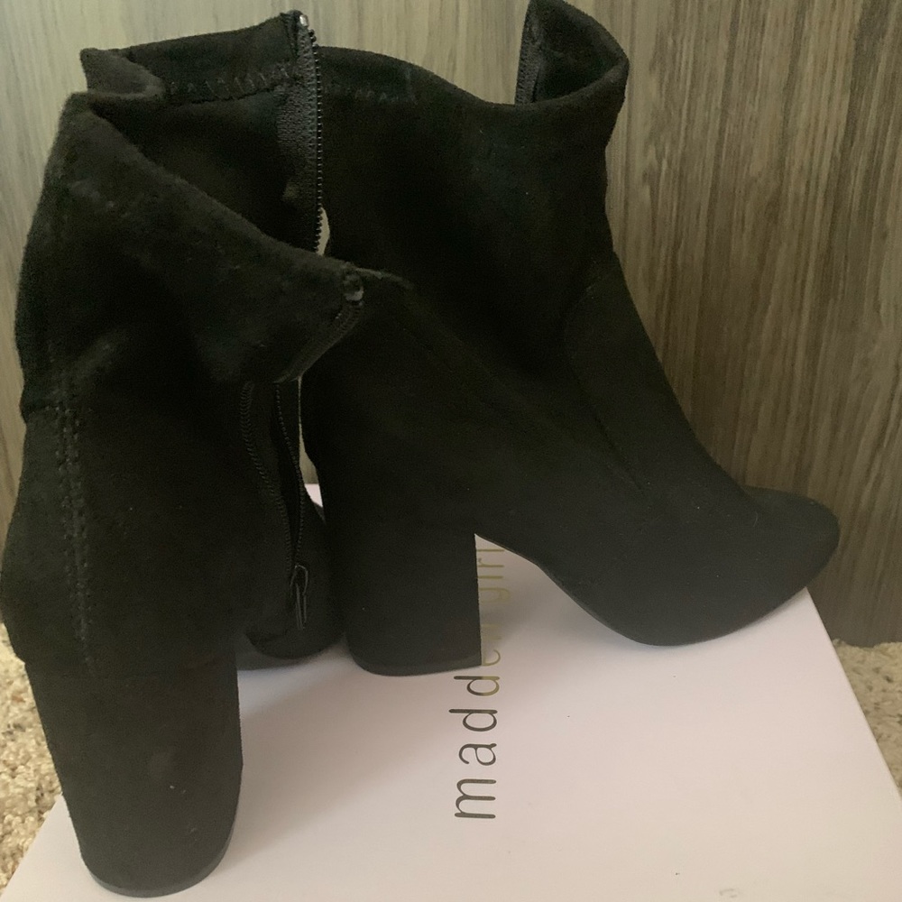 Madden Girl Women's Rapidd Fashion Boot, Black, size 8